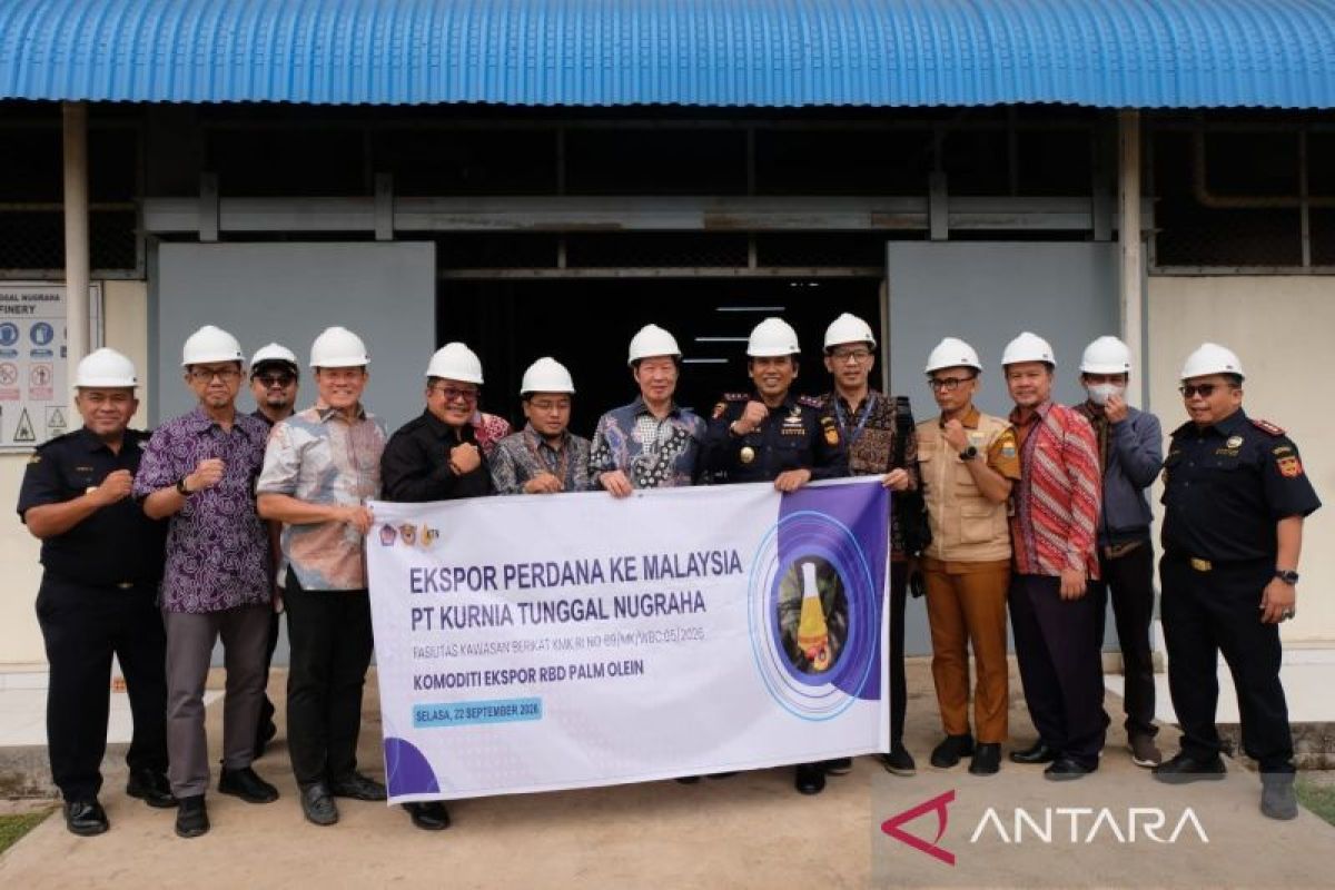 Bea Cukai Jambi dukung ekspor perdana RBD palm olein ke Malaysia - ANTARA News Jambi