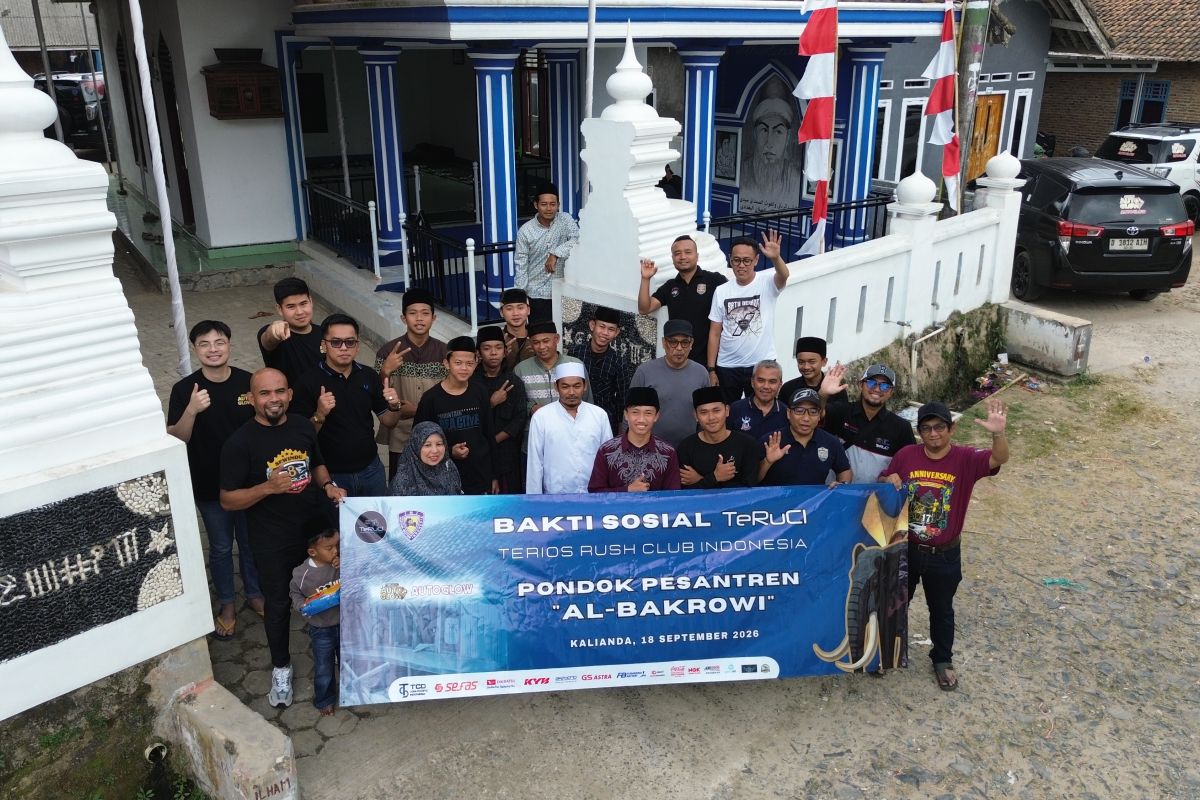 Perayaan hari jadi ke-19 TeRuCI diwarnai aksi berbagi di Lampung