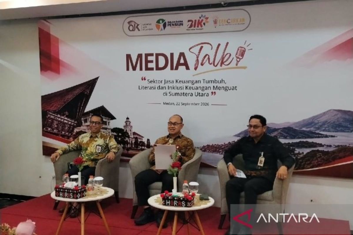 OJK Sumut terima 2.726 pengaduan dari konsumen hingga Agustus 2026