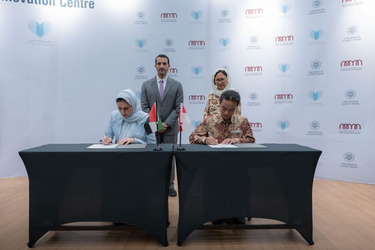 Sultan bin Ahmed Umumkan Pendirian Pusat Inovasi Kemanusiaan Jawaher Al Qasimi di Indonesia dengan Dana 1,6 Juta Dolar AS