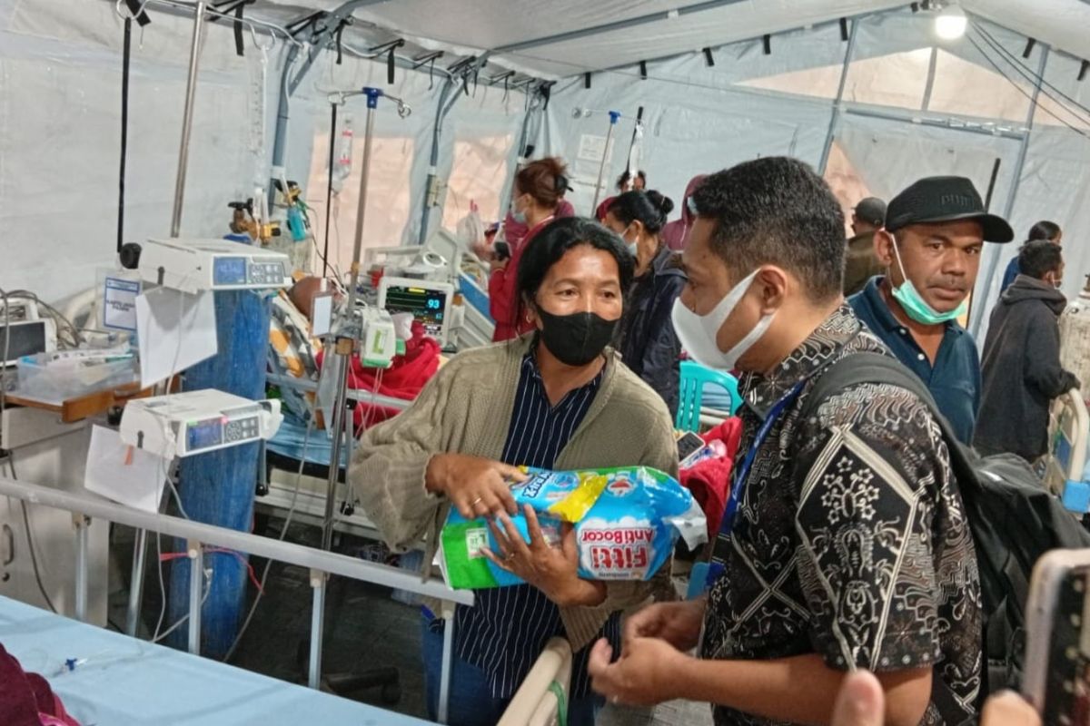 Bantuan sanitasi disalurkan bagi penyintas gempa Flores