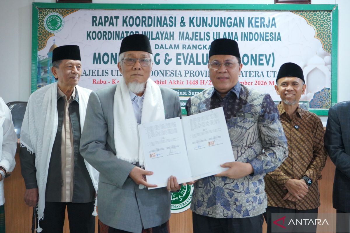 Kemenag Sumut bersama MUI sinergi penguatan pembinaan agama Islam - ANTARA News Sumatera Utara
