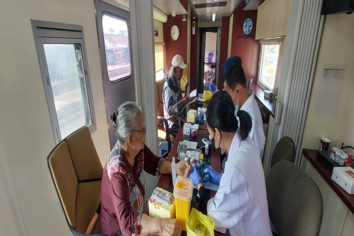 Daop 6 Yogyakarta hadirkan layanan kesehatan gratis di Stasiun Sentolo