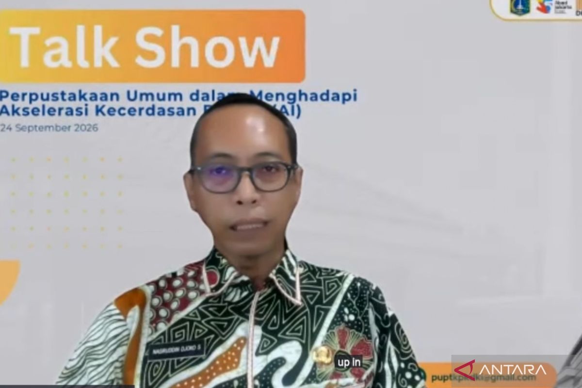Dispusip DKI: Di era AI, perpustakaan harus jadi tempat warga belajar