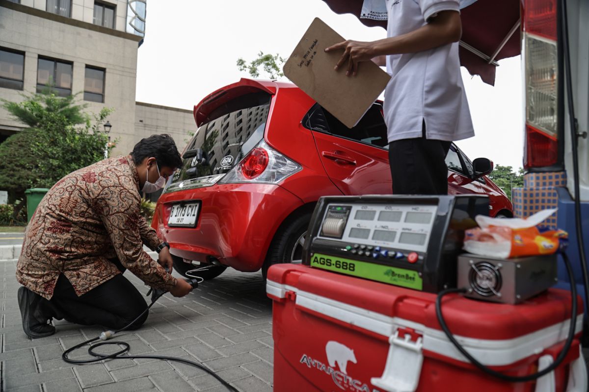 Sudin LH Jakbar uji emisi 1.532 kendaraan selama 2026 — NadiKabar.com