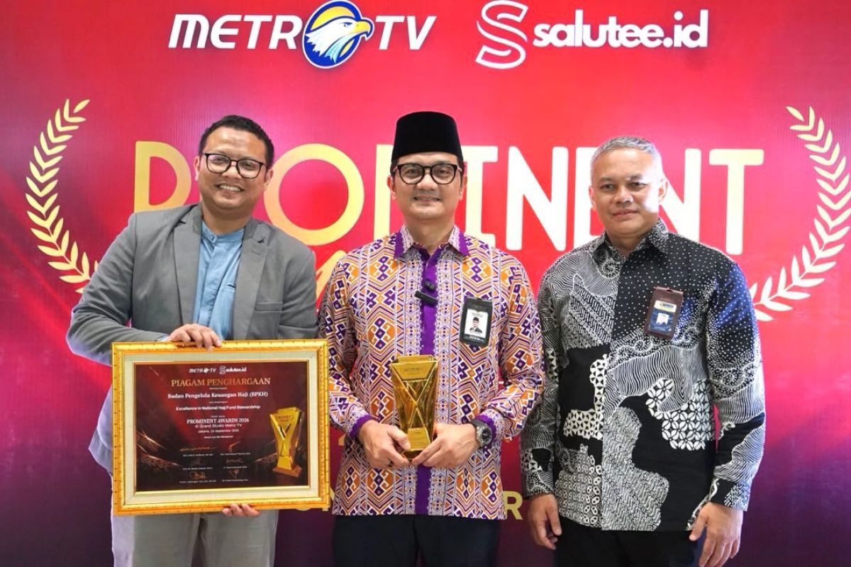 BPKH raih Prominent Awards 2026 perkuat komitmen pengelolaan dana Haji — NadiKabar.com