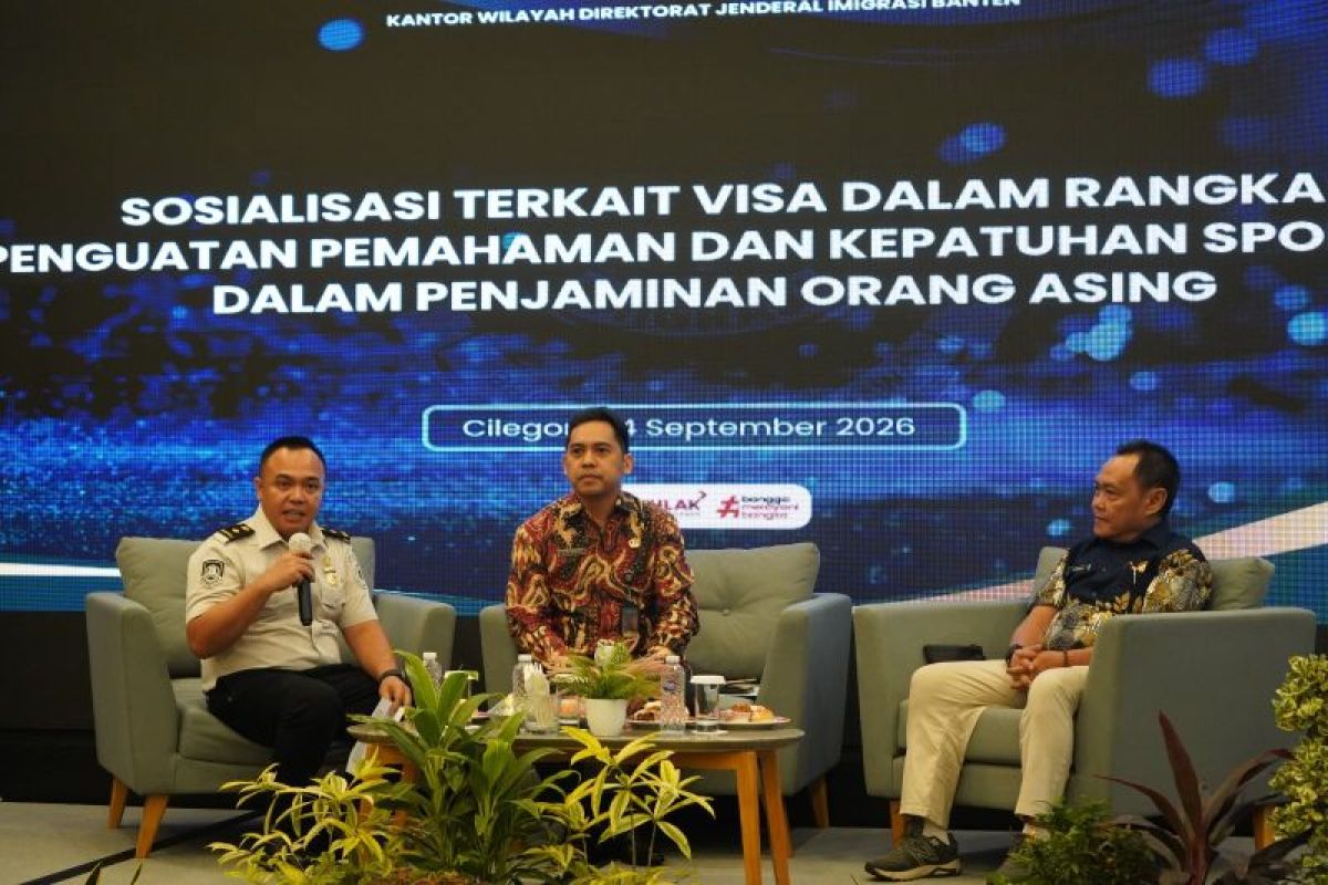 Imigrasi Banten sosialisasikan ketentuan visa dan penjaminan orang asing - ANTARA News Banten