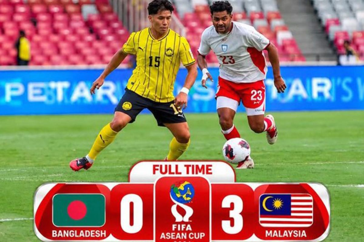 Malaysia sikat Bangladesh tiga gol tanpa balas