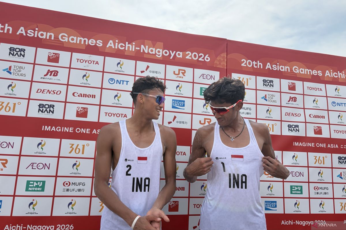 Tim bola voli pantai melaju ke 16 besar di Asian Games 2026