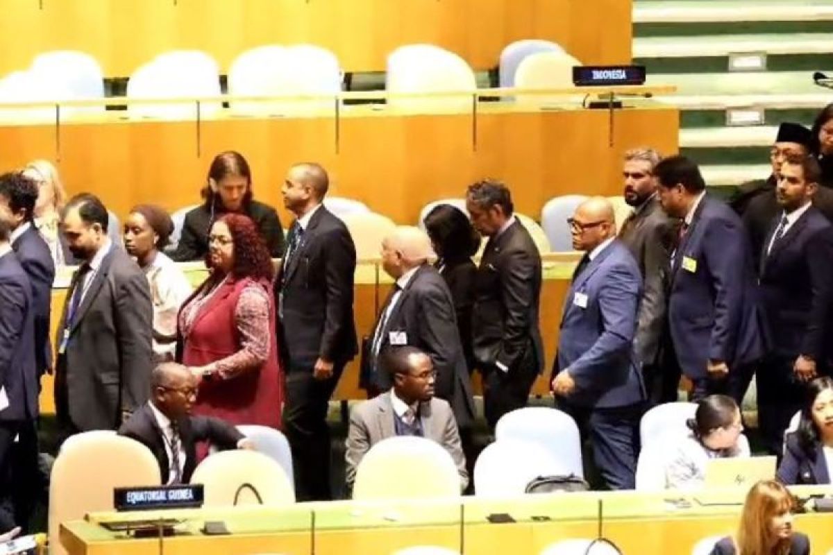 Delegasi Indonesia walk out ketika Netanyahu akan pidato di sidang PBB