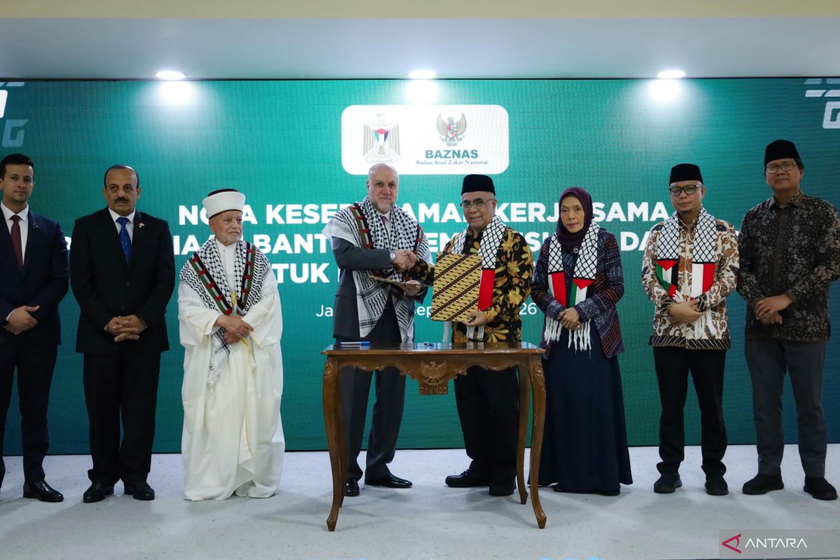 Lewat MoU, Baznas nyatakan komitmen penyaluran bantuan untuk Palestina