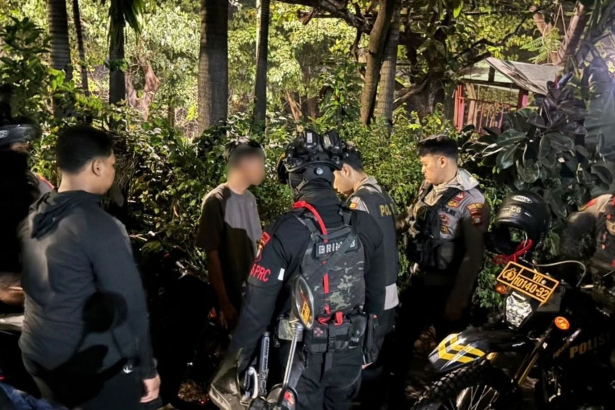Polisi amankan empat motor yang diduga digunakan untuk balap liar