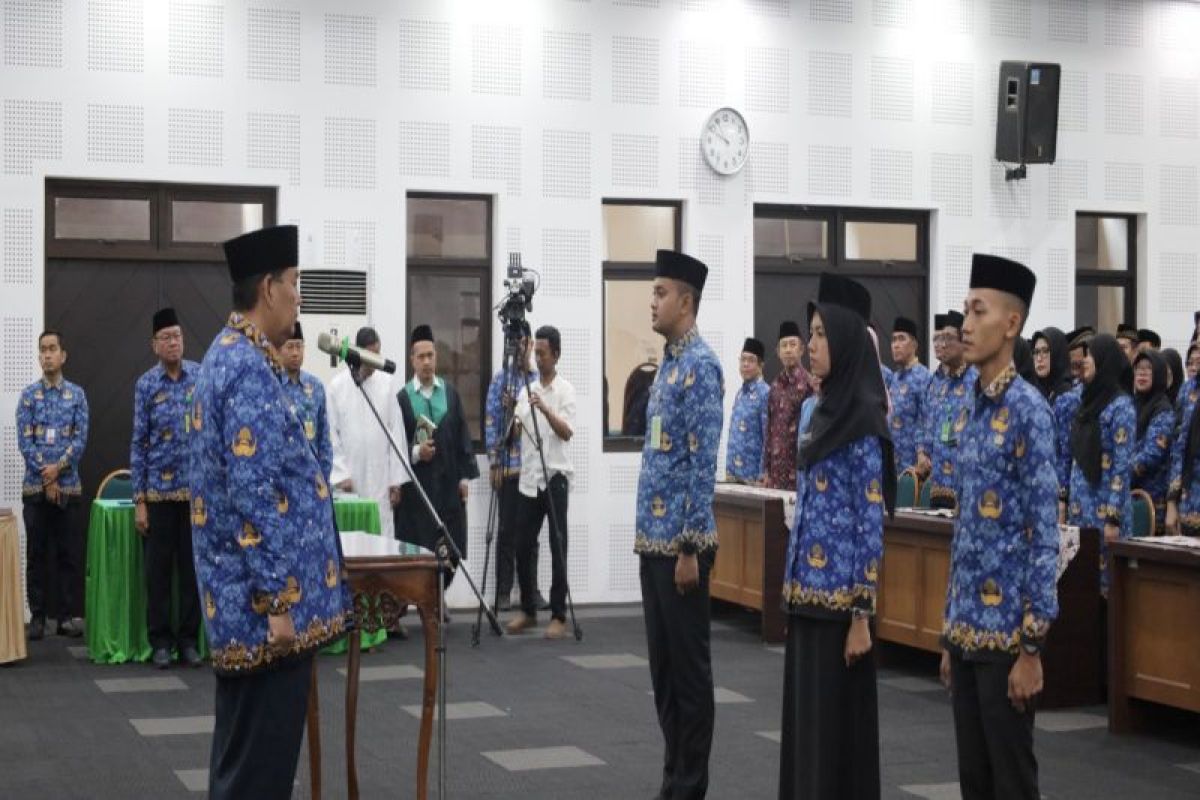 Wabup Kulon Progo tegaskan penataan jabatan ASN bebas nepotisme