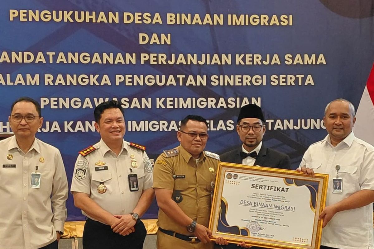 Kelurahan Pulau Untung Jawa resmi dikukuhkan jadi Desa Binaan Imigrasi — NadiKabar.com