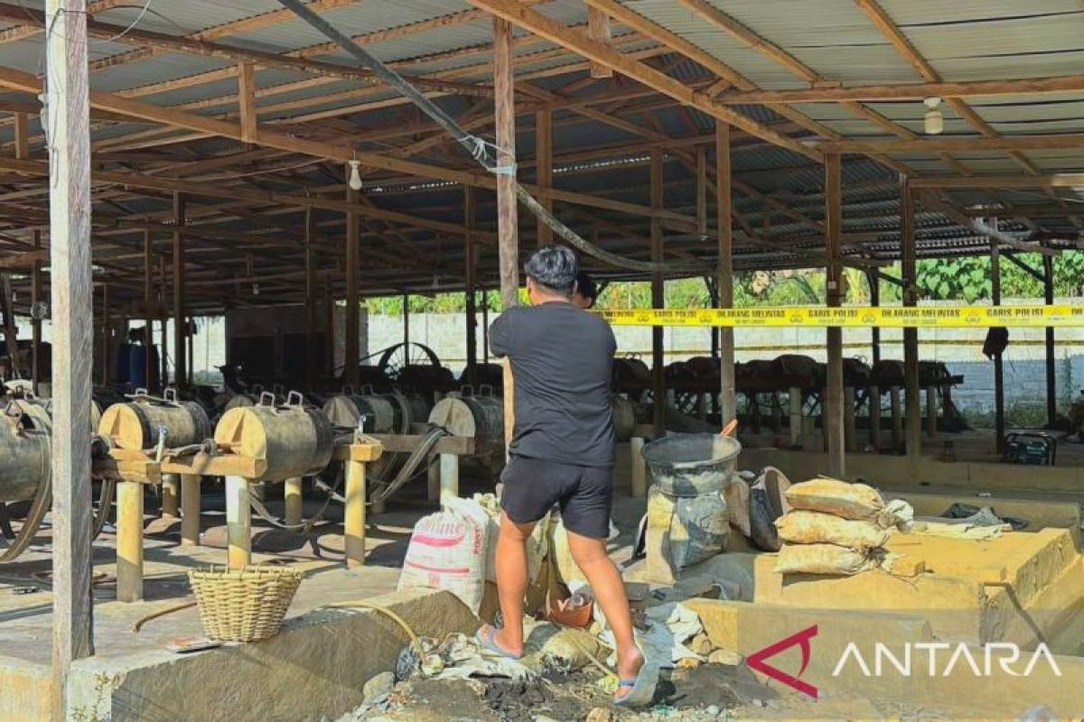 Polda Gorontalo amankan sembilan pelaku pengolahan emas ilegal - ANTARA News Gorontalo