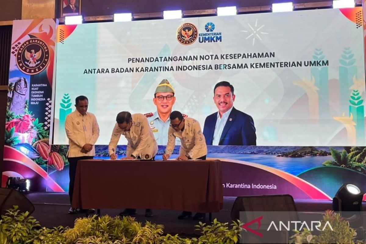 Kementerian UMKM-Barantin perkuat produk Sulteng tembus pasar global
