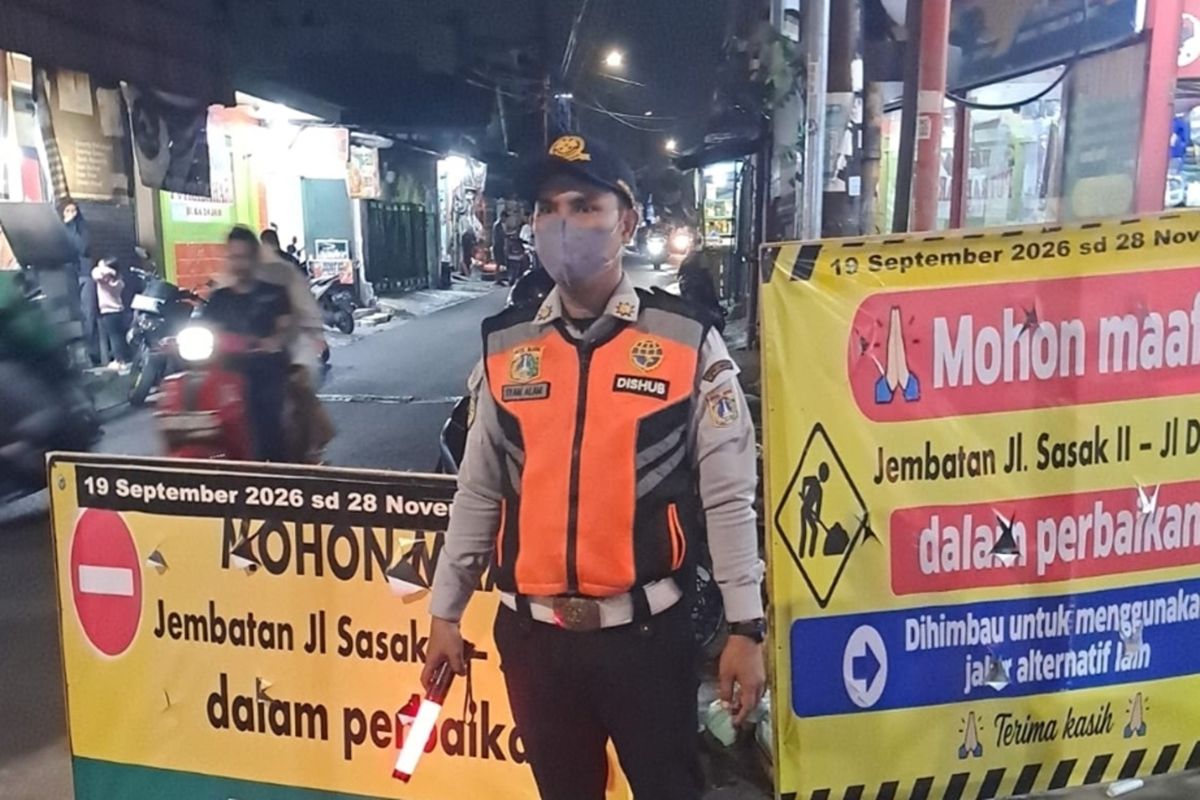Ada pembangunan jembatan, Sudinhub rekayasa lalu lintas di Kebon Jeruk — NadiKabar.com