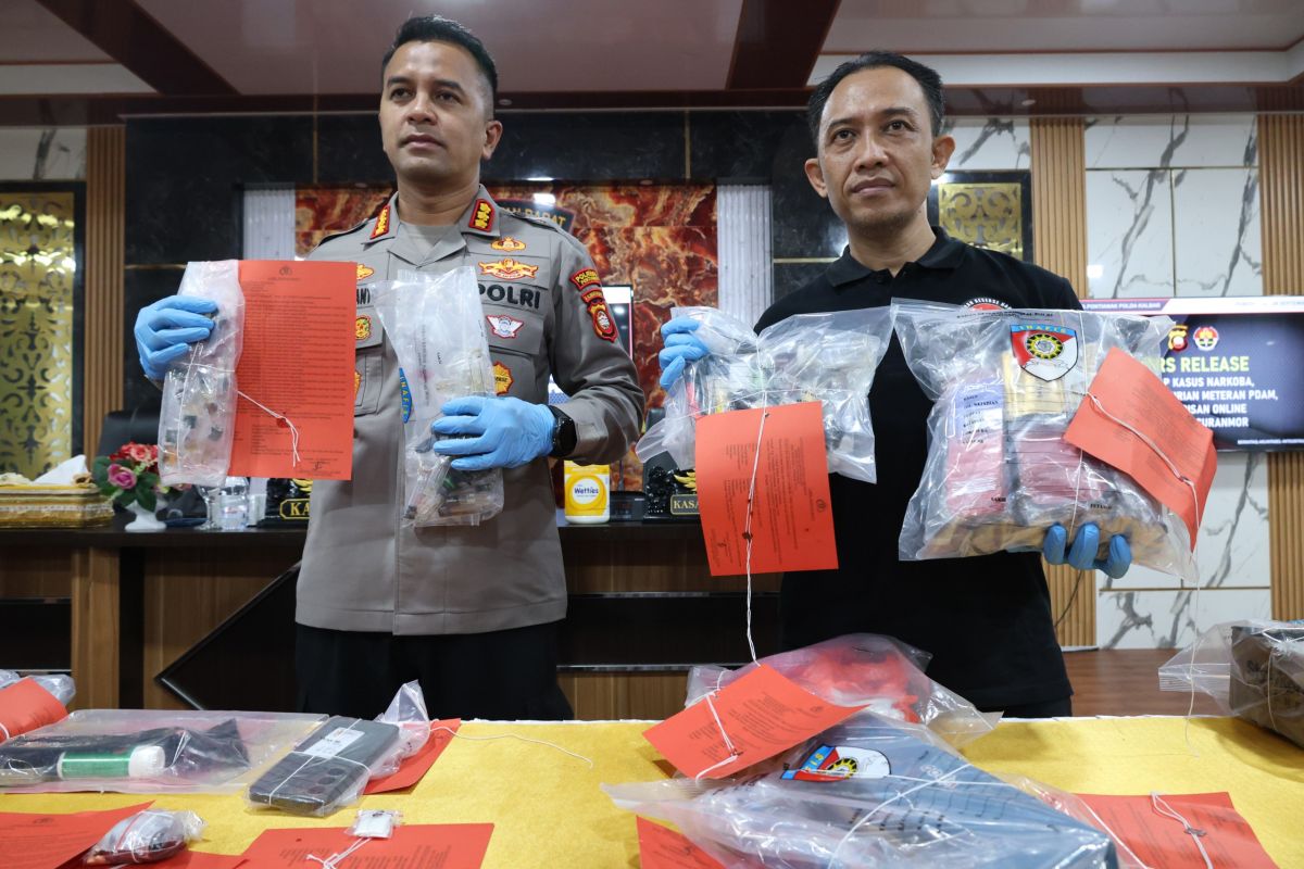 Polresta Pontianak rilis tindak pidana narkotika