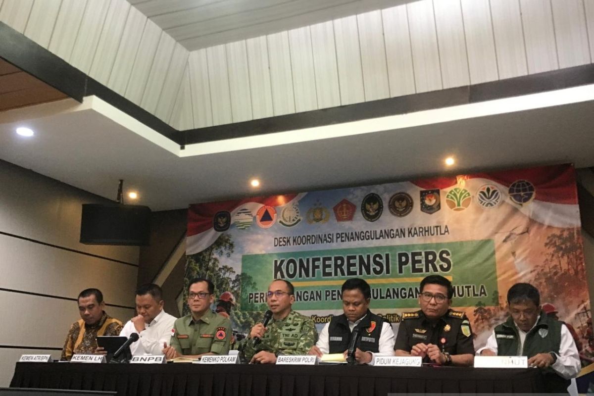 Penindakan karhutla tak berhenti pada pelaku lapangan