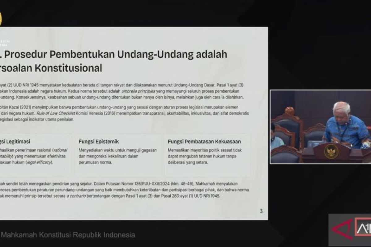 Ahli pemohon soroti dugaan cacat formil pembentukan UU Polri — NadiKabar.com