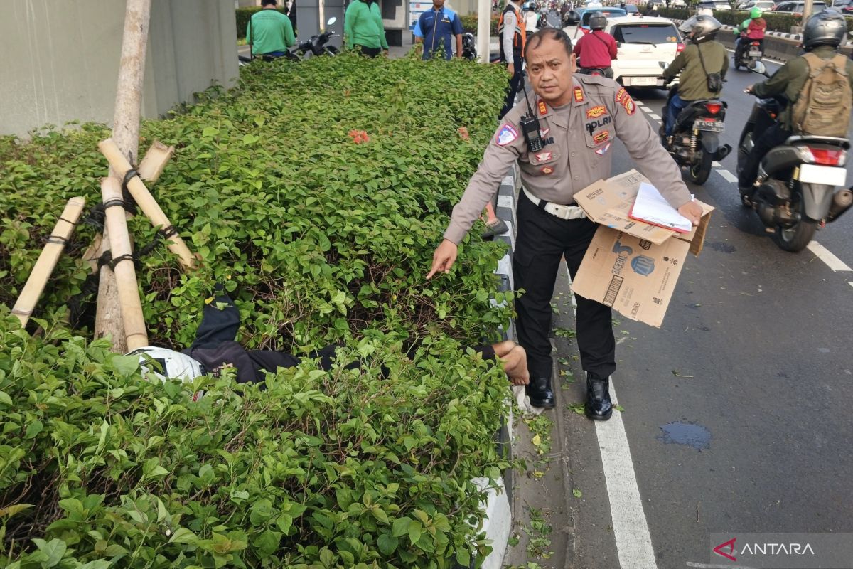 Pengendara sepeda motor tewas dalam kecelakaan tunggal di Jaksel — NadiKabar.com