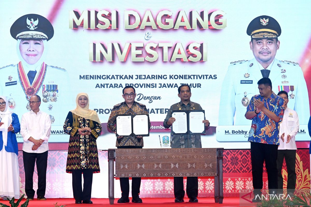 Gubernur Sumut: Transaksi misi dagang Sumut-Jatim tembus Rp2,5 triliun