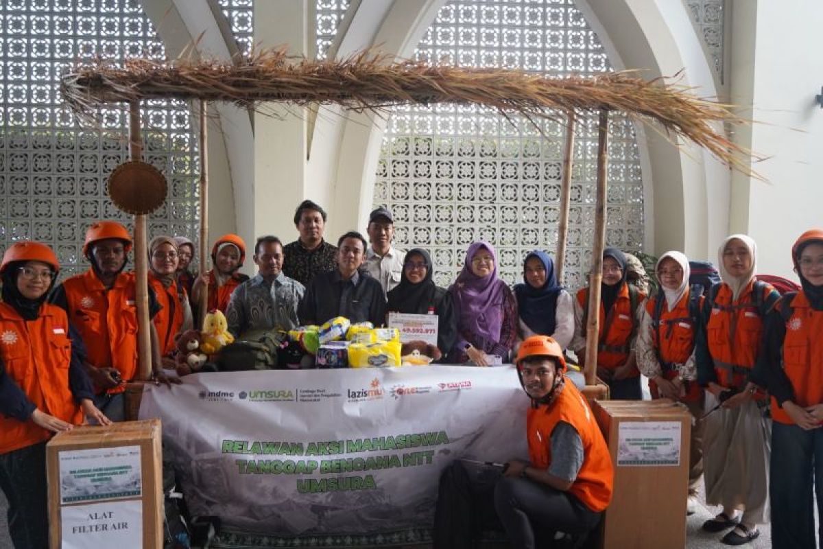 Umsura kirim 11 mahasiswa relawan ke Ende bantu pemulihan pascagempa - ANTARA News Jawa Timur