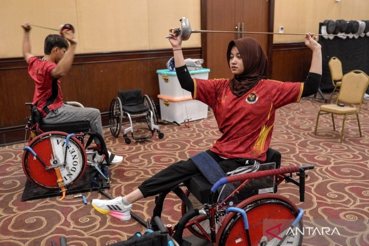 Skuad anggar kursi roda Indonesia matangkan strategi jelang Asian Para Games 2026