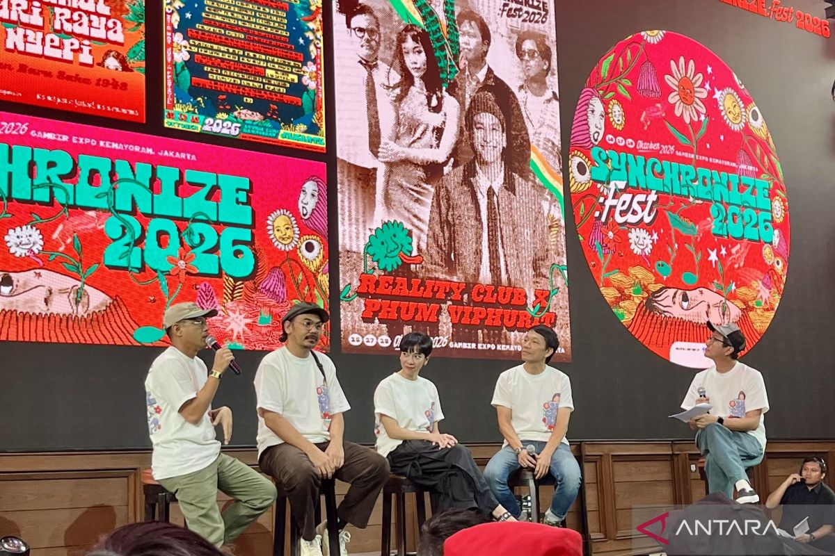 Reality Club dan Phum Viphurit akan tampil di Synchronize Fest 2026