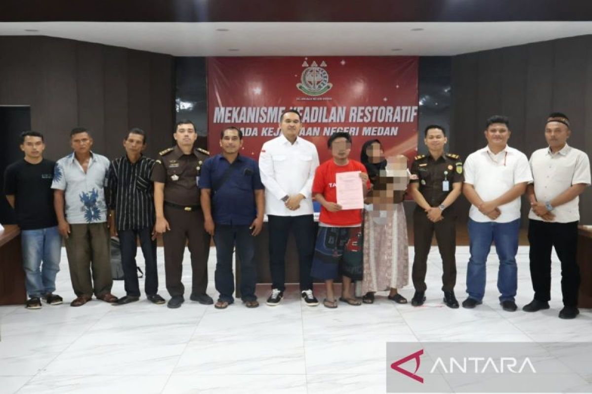 Kejari Medan hentikan perkara pencurian lewat MKR berdasarkan KUHAP baru