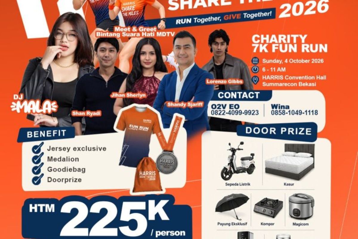 Langkah Kebaikan Harris Bekasi di Lintasan Lari