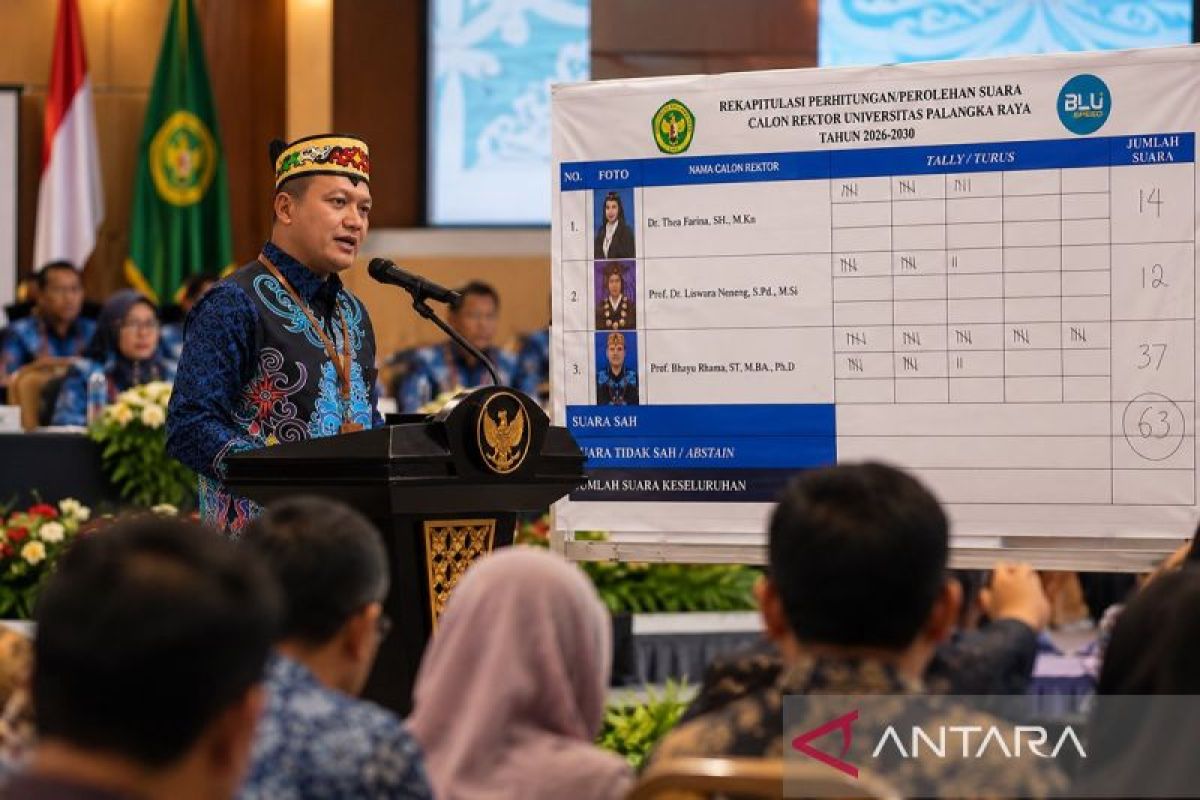 Prof Bhayu Rhama terpilih sebagai Rektor UPR periode 2026-2030