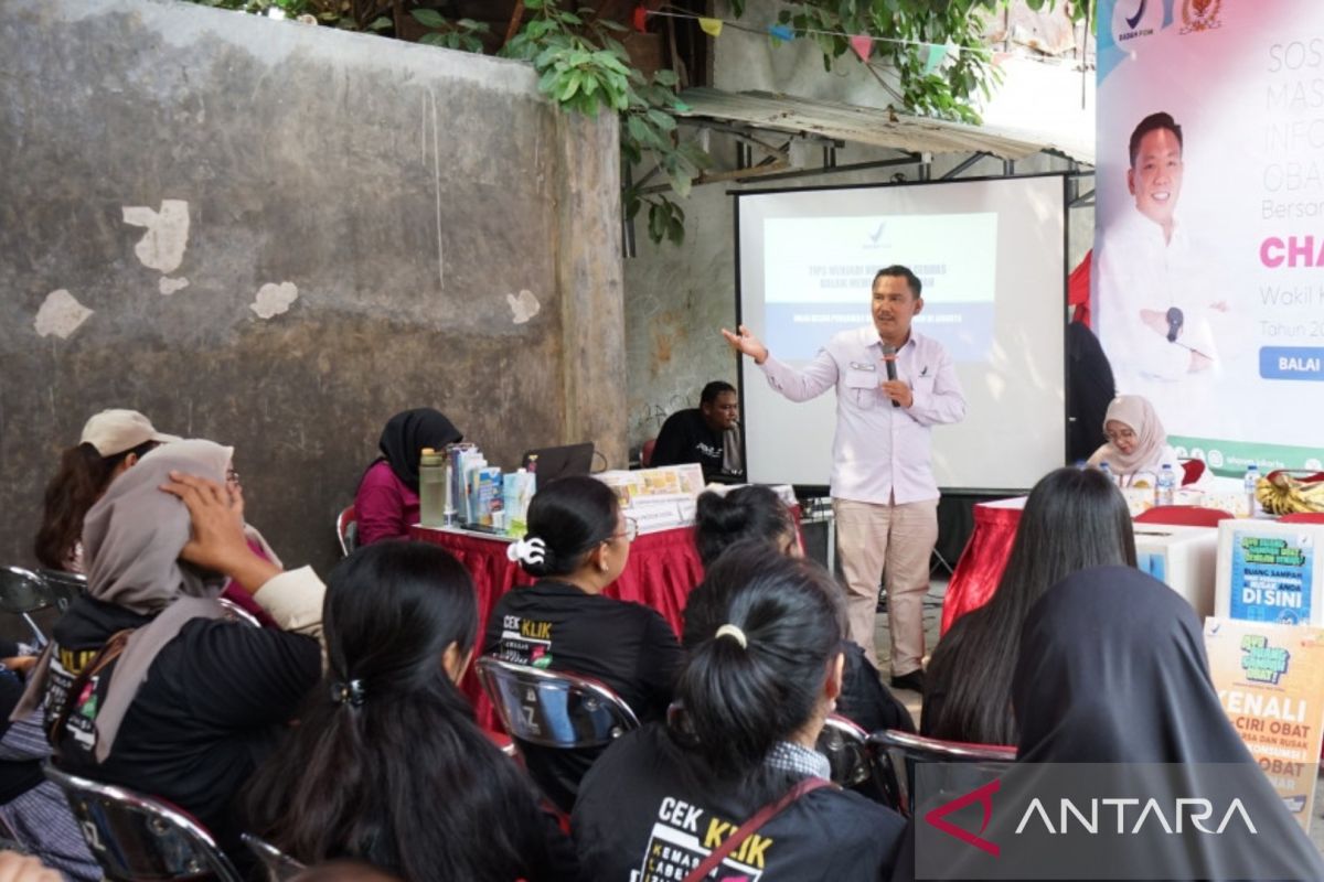 BPOM edukasi warga Ancol tentang penggunaan obat yang aman — NadiKabar.com