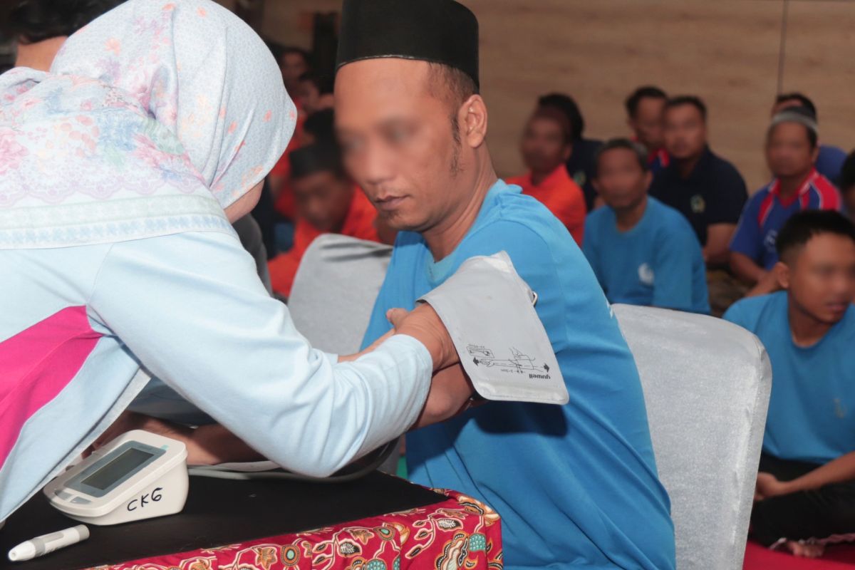103 warga binaan Lapas Kediri jalani Cek Kesehatan Gratis — NadiKabar.com