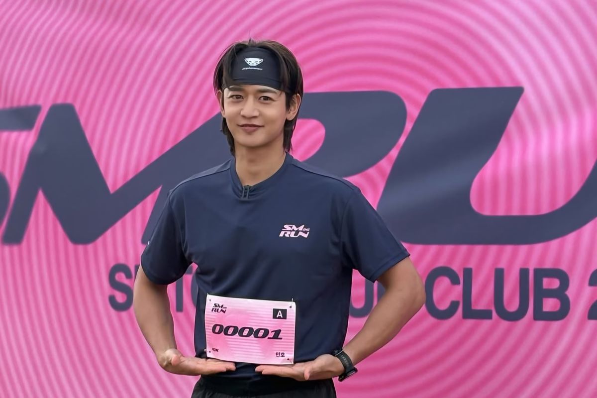 Keseruan MINHO SHINee jadi pemenang pertama SMTown Run Club — NadiKabar.com