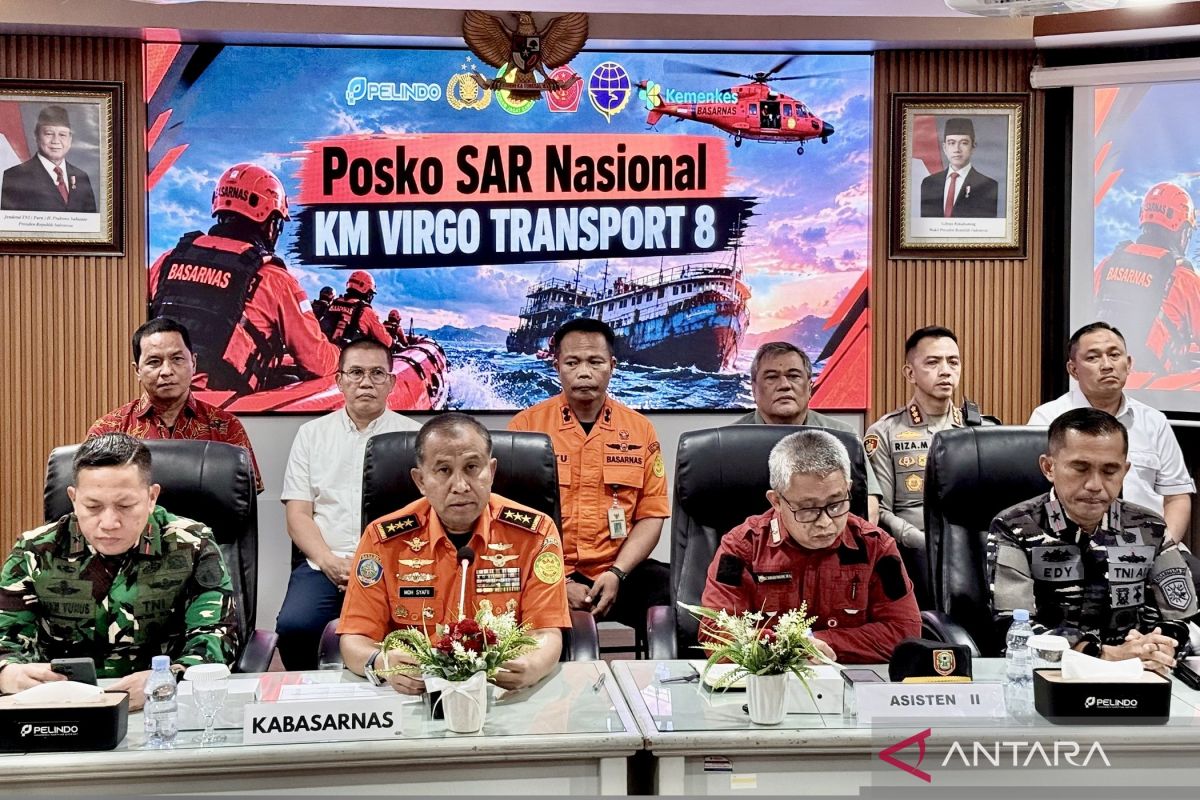 Ilustrasi berita Nasional: Basarnas tegaskan maksimal kerahkan semua unsur operasi SAR KM Virgo