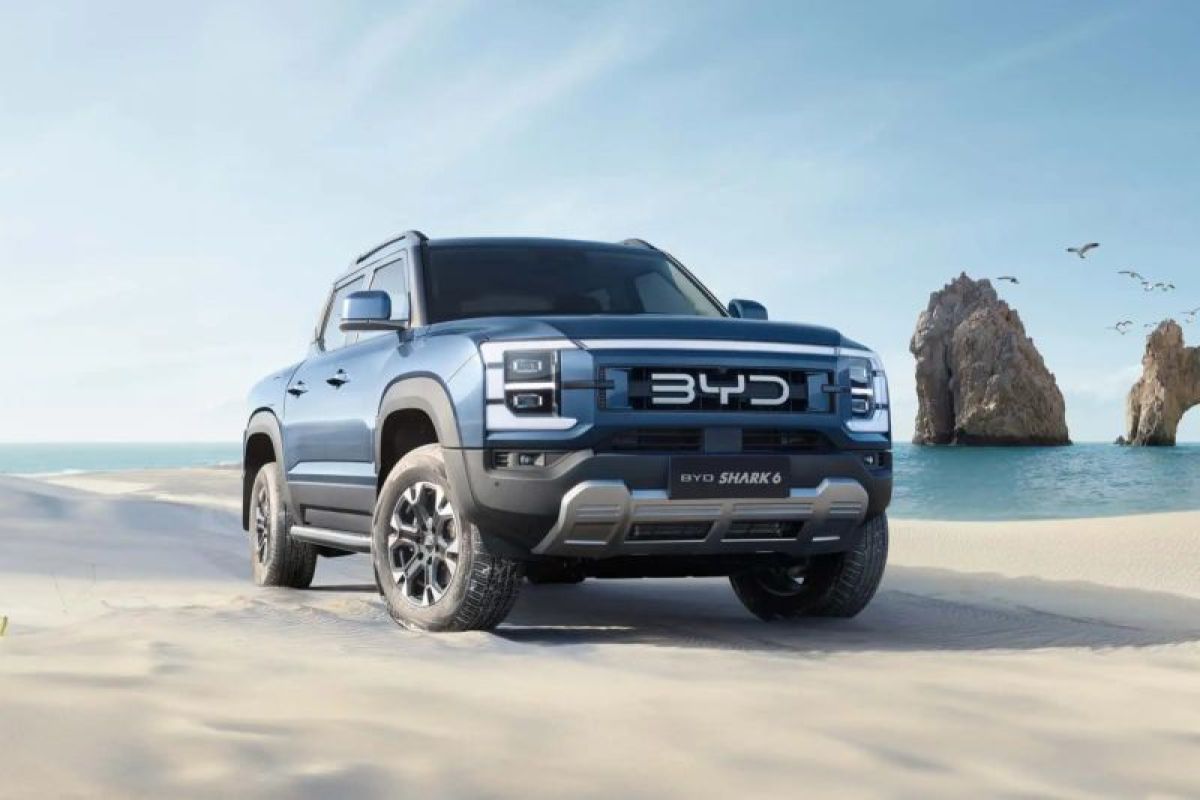 BYD bersiap resmi menghadirkan Shark 6 ke pasar China