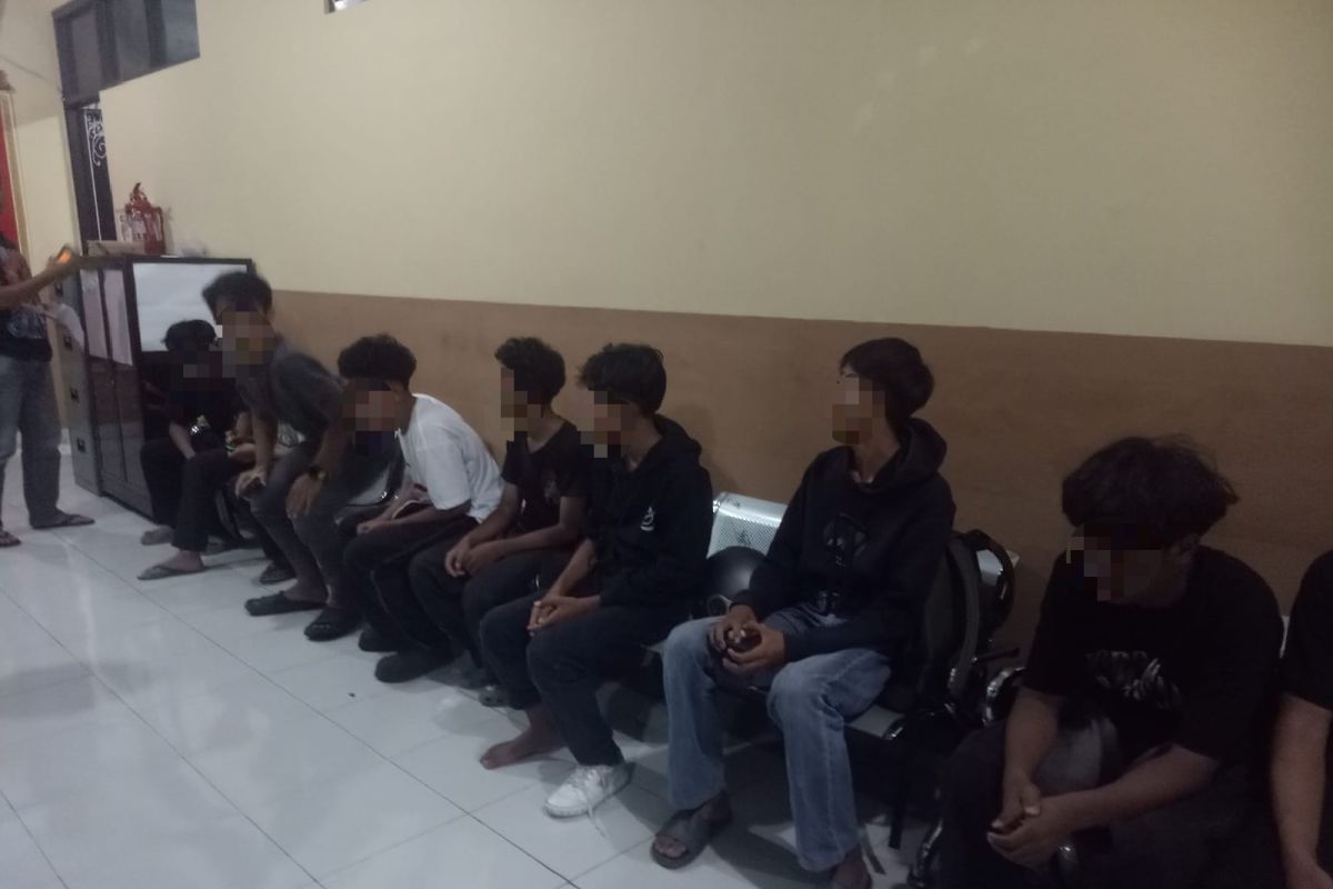 Polres Bantul amankan belasan remaja terlibat keributan di JJLS Kretek — NadiKabar.com