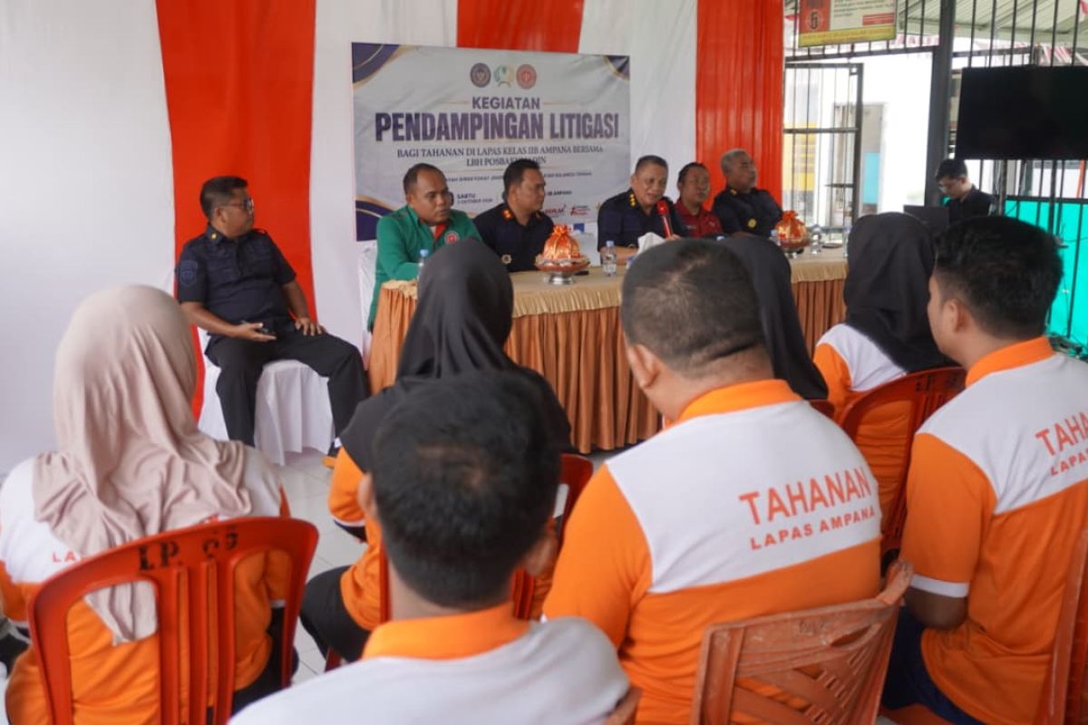 Ditjenpas Sulteng gandeng LBH penuhi hak bantuan hukum bagi tahanan — NadiKabar.com