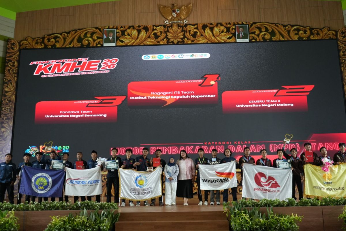 Ilustrasi berita Nasional: Undip-ITS bawa pulang empat gelar juara dari KMHE 2026