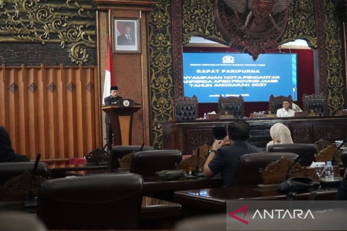 Gubernur Jambi minta OPD proaktif mencari sumber pembiayaan RAPBD 2027