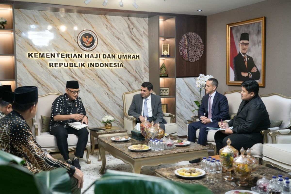 Ilustrasi berita Nasional: Menhaj terima kunjungan Dubes Yordania bahas peluang wisata haji-umrah