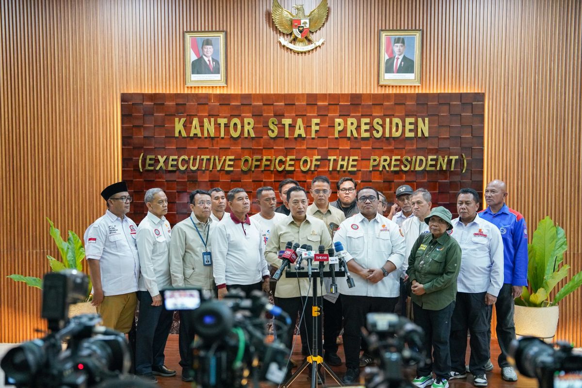 Ilustrasi berita Nasional: KSP terima buruh usai RUU Pelindungan Ketenagakerjaan disetujui DPR