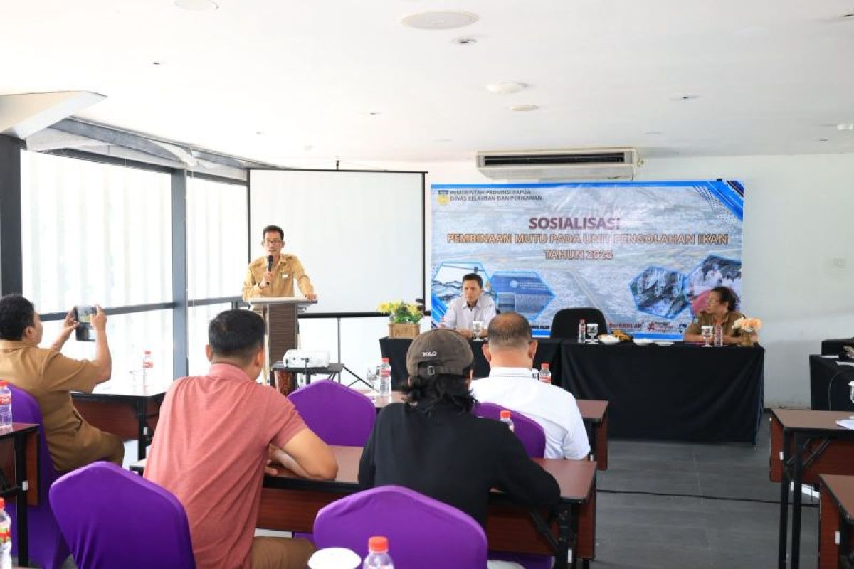 DKP Papua bina 50 pelaku usaha tingkatkan mutu produk perikanan