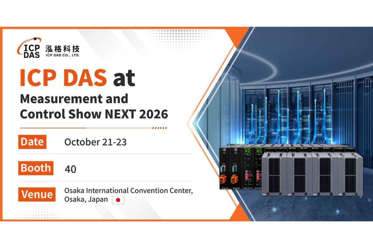 ICP DAS Hadirkan Solusi Komunikasi Industri dan I/O yang Andal di Ajang Measurement and Control Show NEXT 2026 — NadiKabar.com