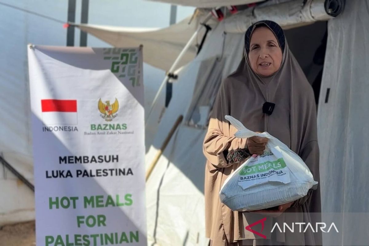 Baznas distribusikan makanan siap saji untuk 3.500 pengungsi di Gaza — NadiKabar.com