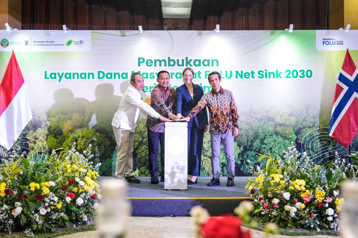 RI-Norwegia rilis Layanan Dana Masyarakat FOLU Net Sink 2030 kelima