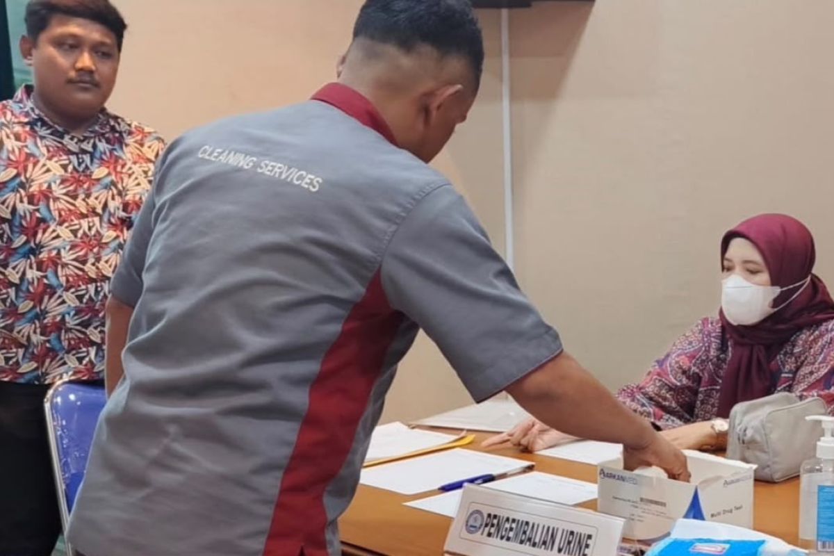 Cegah narkoba, Pemkab Kepulauan Seribu lakukan tes urine pegawai — NadiKabar.com
