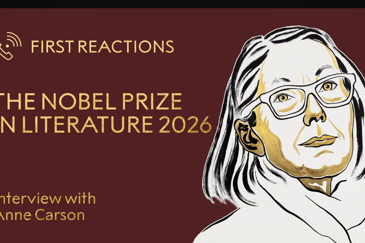 Pujangga Kanada Anne Carson raih Nobel Sastra 2026 — NadiKabar.com
