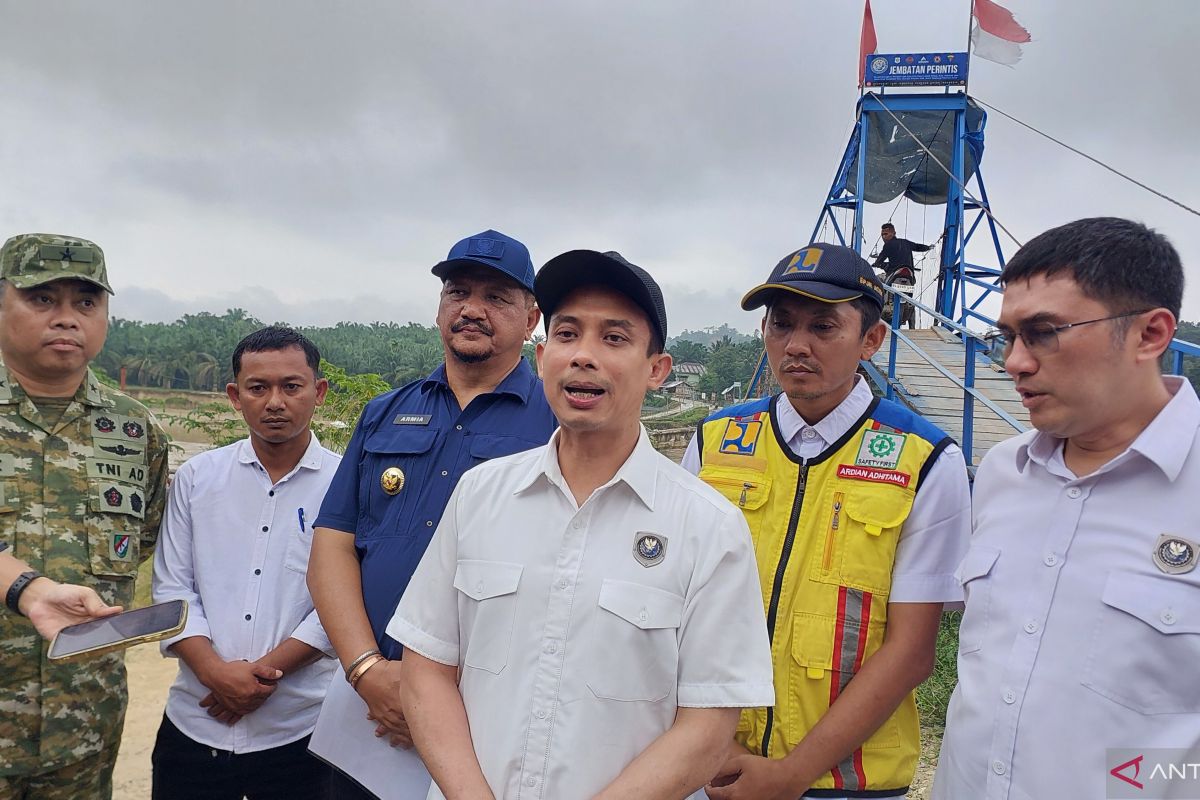 Pemerintah siapkan jembatan permanen pulihkan ekonomi Aceh Tamiang 